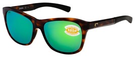 Costa Del Mar VLA 10 OGMP Vela Sunglasses Tortoise Green Mirror Polarize... - £175.45 GBP