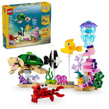 LEGO Creator 3 in 1 Sea Animals Toys Building Set for Kids, Transforms f... - $73.26