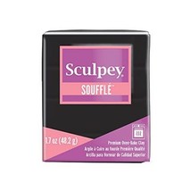 Sculpey Soufflé Clay Poppy Seed Black 1.7oz - $70.80 MXN