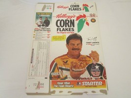 Empty Cereal Box KELLOGG&#39;S CORN FLAKES 1994 Terry Labonte 18 oz [Z201] - £9.37 GBP