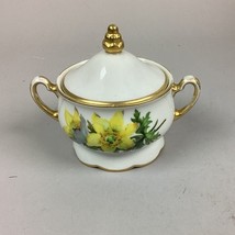 Thomas Adler Bavaria Berchtesgaden Floral Sugar Bowl With Lid - $13.07