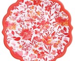 Four (4) Pioneer Woman ~ Coral ~ Painterly Floral ~ 8.7&quot; Melamine ~ Sala... - $29.92