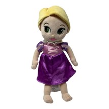 Disney Store Animators Collection Rapunzel Tangled Plush Doll Toy 12&quot; Carry Alon - £4.91 GBP