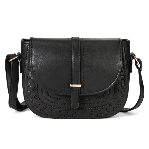 Annmouler Vintage Shoulder Bag Pu Leather Crossbody 6 Colors Messenger B... - £54.83 GBP