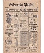 Vintage April 12 1949 Ostersunds-Posten Catalog Magazine Sweden - $256.37 MXN