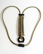 Breakaway Fire Starter Necklace With Extra Khaki 550 Paracord Survival Cord - £8.12 GBP