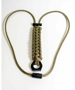 Breakaway Fire Starter Necklace With Extra Khaki 550 Paracord Survival Cord - $10.39