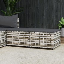  Patio Footrest Set of 2 Grey - $3,963.27 MXN
