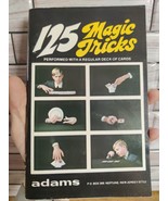 VINTAGE 1976 ADAMS 125 MAGIC TRICKS Book - Card Tricks with a Regular Deck - £9.51 GBP