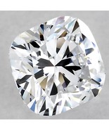 1.51 CT Cushion Shape E/VVS Square Lab Grown Loose Diamond For Engagemen... - $1,757.00