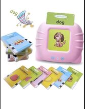 Talking Flash Cards Interactive Educational Learning Toys for Toddlers - $24.63