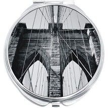 An item in the Health & Beauty category: Bridge Compact with Mirrors - Perfect for your Pocket or Purse