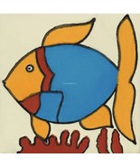 POOL TILES Mexican Talavera Ceramic Frost Proof Handcrafted Tiles -  Fish3 - (yo - $3,718.13 MXN