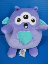The Original Squishy Ishies Purple Monster Plush Stuffed Animal Toy 8&quot; - $10.00