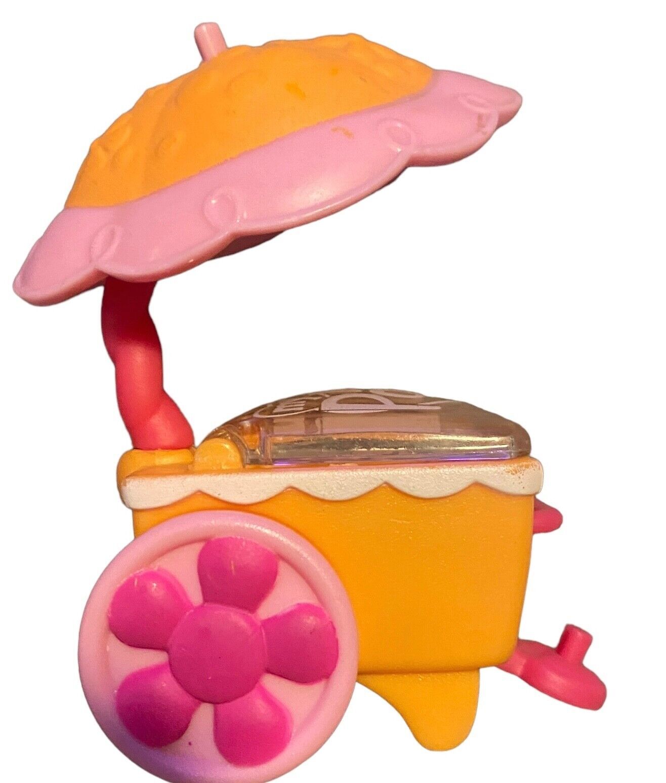 My Little Pony Ponyville Meet For Ice Cream Cart with Umbrella Accessory, 2007 H - $2.96