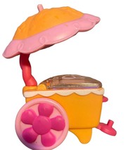 My Little Pony Ponyville Meet For Ice Cream Cart with Umbrella Accessory, 2007 H - £2.32 GBP