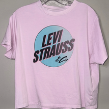 Levi&#39;s Light Pink Tee with Logo - $17.64