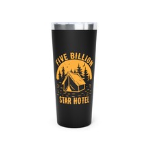 Personalized Copper Tumbler: 22oz Vacuum Insulated, Camping Starry Night Design, - $46.35