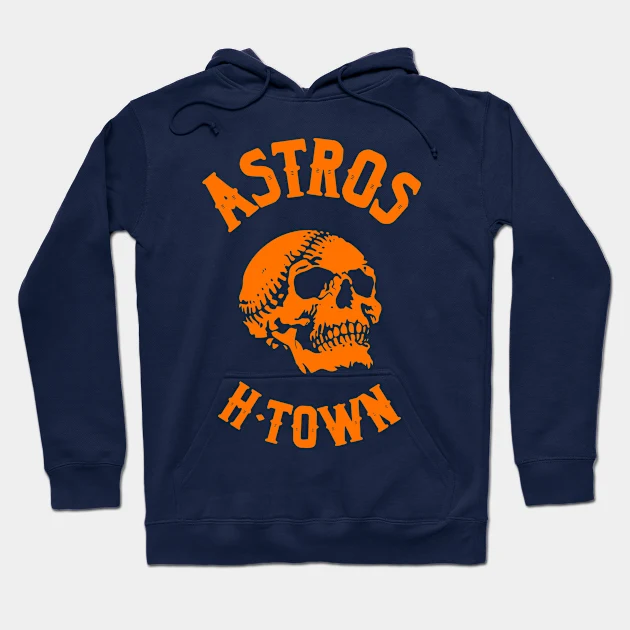 Astros Skull Hoodie - $36.99