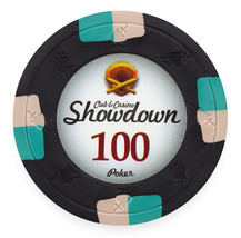 Showdown 13.5-gram Poker Chips (25-pack) - Clay Composite - $22.49