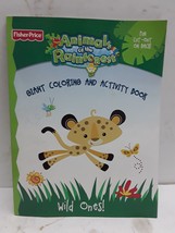 Fisher Price Animals of the Rainforest Giant Coloring and Activity Book - £11.66 GBP