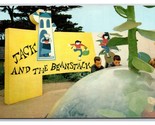 Jack and the Beanstalk Storyland San Francisco CA UNP Chrome Postccard V24 - £5.49 GBP