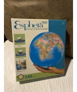 Rose Art Esphera 360 3-D Plastic Spherical Puzzle 540 Pieces 12&quot; Globe W... - £10.20 GBP