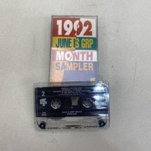 Nos 1992 June Is GRP Month Sampler Cassette Tape Diane Schuur Eddie Daniels - £3.88 GBP