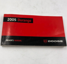 2005 Dodge Durango Owners Manual Handbook OEM C04B50024 - £14.23 GBP