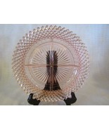 Miss America Pink Depression Glass 8.75&quot; Relish Plate, Divided 4 Part, D... - £7.58 GBP