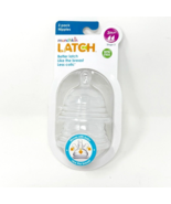 Munchkin LATCH Stage 2 Bottle Nipples 2 Pack BPA FREE 3m+  NEW - $529.36 MXN