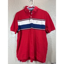Tommy Hilfiger Prescott Striped Classic Fit Pique Polo Shirt Mens Size S... - $511.24 MXN