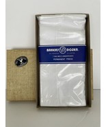 Vintage Men’s White Handkerchiefs 1/2 Dozen Sealed in Original Box Unise... - $225.61 MXN