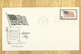 US Postal History Cover FDC 1957 American Flag Pledge of Allegiance 1094 - $12.68