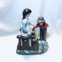 American Traditions “First Date” Hand Painted Ceramic Piece-Vintage - £15.24 GBP