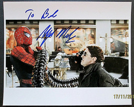 Stan Lee: Alfred Molina As Doc Octavius (SPIDER-MAN) Autograph Doc Ock Fight * - £233.05 GBP