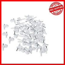 Reliable 48-Pack Back Clips for Wire Shelving - Easy Drywall Application - $416.87 MXN