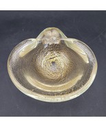Vintage Bullicante Shell Flavio Poli for Seguso Vetri d&#39;Arte Murano Glas... - $54.14 CAD