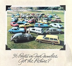 Ford Pinto 1980 Advertisement Vintage Automobilia 36 Cars 5 Families DWEE24 - $29.99