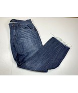 Lucky Brand Mens Jeans 221 Original Straight Leg Dark Distressed Size W3... - £13.97 GBP