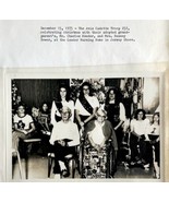 Girl Scout Photograph 1975 Christmas Avis Cadette Troop 252 Jersey Shore... - $39.99