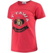 Ottawa Senators Women&#39;s NHL Hockey T-Shirt in Red  - £14.89 GBP
