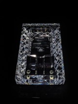 Diamond Crown Crystal  Ashtray  Measures 8" L x 4.5" W x 2" H image 11