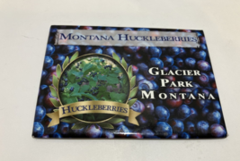 Glacier Park Montana Huckleberries Photo Magnet Fridge Souvenir 3.5x2.5 in - $11.83