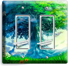 Giant Sequoia Tree Of Life Anime 2 Gfci Light Switch Wall Plate Bedroom Hd Decor - $12.08