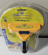 FURminator DeShedding Dog Hair Tool-Short Hair, LARGE DOG 51-90Lbs, 4&quot; Edge - £10.60 GBP