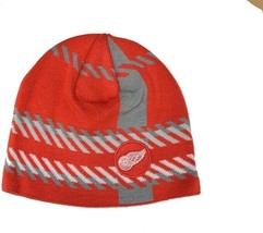 Detroit Red Wings NHL Knit Beanie Hat Old Time Hockey Causeway Collectio... - £14.13 GBP