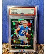 2024 Panini Prizm Ladd McConkey #365 Green Ice Prizm Rookie RC Mint PSA 9 - $123.75