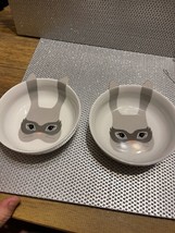 2 Bowls With bunnies - £7.71 GBP