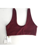 New Good American Scoop Surf Bikini Top Spice005 Large - MSRP $79 - $582.68 MXN